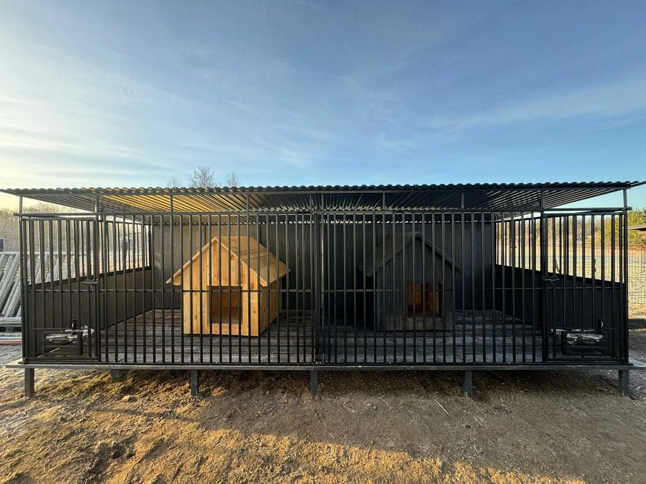 Konstrukcja stalowa_kojec dla psa -DOSTAWA