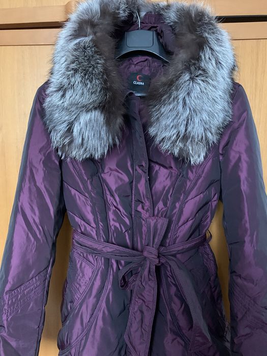 Пуховик жіночий натуральний