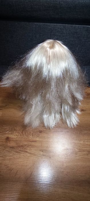 Lalka Barbie różowa głowa do czesania do stylizacji fryzur 25 cm