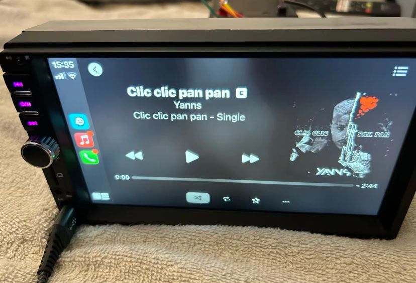Radio 2 din 7 polegadas android auto Carplay