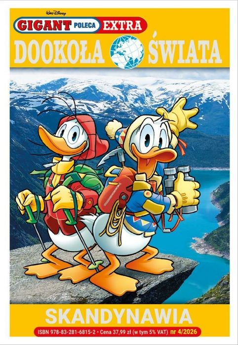 Gigant Poleca Extra 4/2026 Dookoła świata. Egmont praca zbiorowa