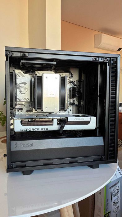 PC compacto, potente e silencioso (9600X + RTX5070)