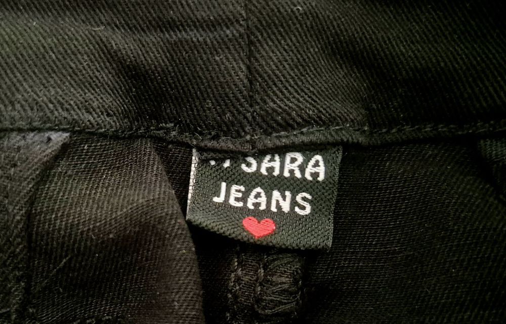 Jeansy z wysokim stanem firmy Sara Jeans rozm. S