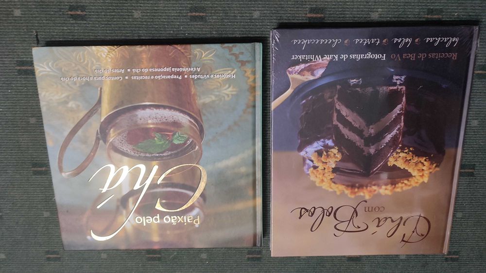 2 Livros sobre Chá