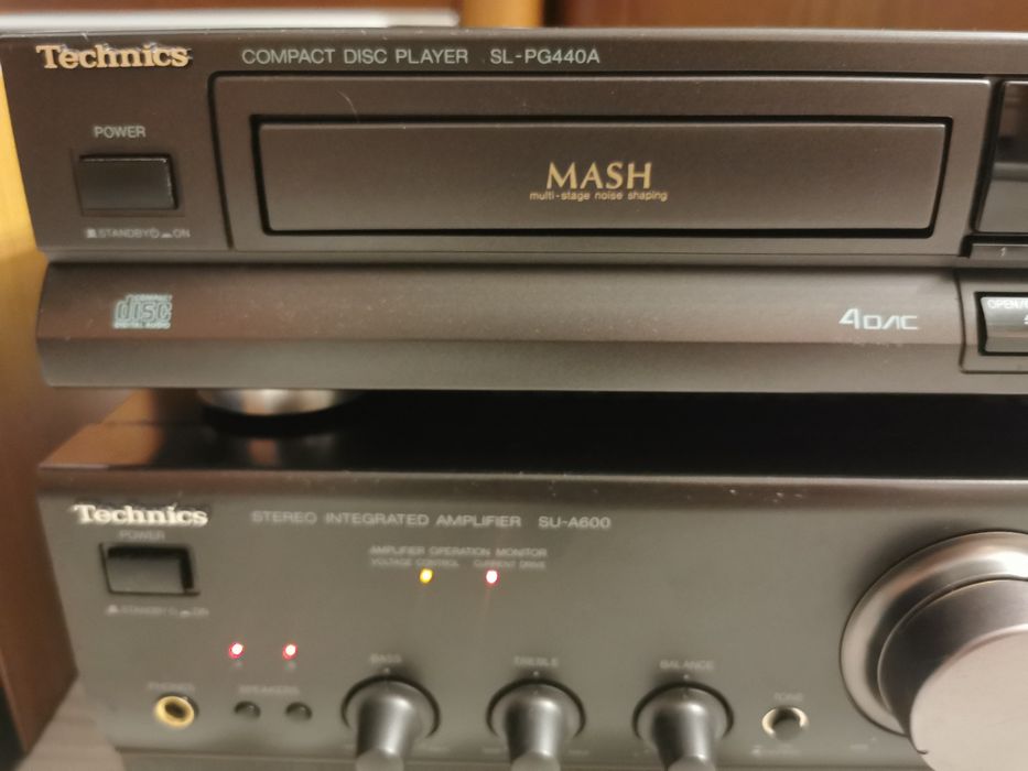 Technics SU-A600 class AA + CD SL-PG440A