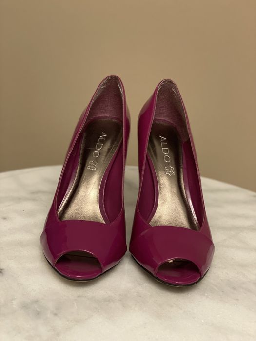 Szpilki lateksowe fuksja Aldo