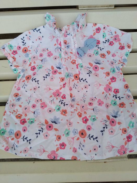 Blusa de menina florida - ZIPPY - 18 - 24 meses - 88 cm