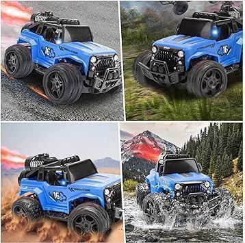 Samochód zdalnie sterowany monster truck RC 1:16