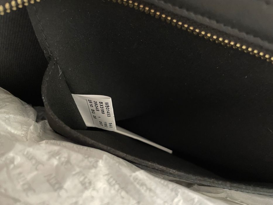 Nowa skórzana torebka shopperka Furla Duetto czarna