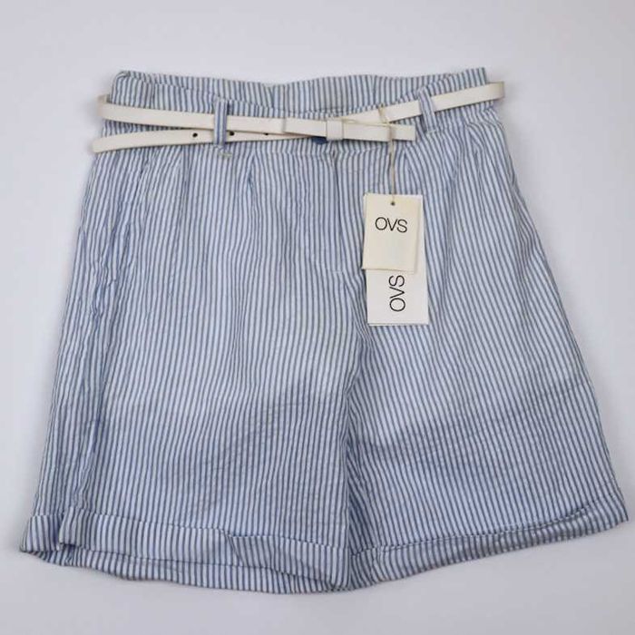 Krótkie spodenki dziewczęce, rozmiar 134