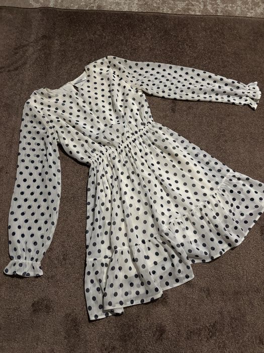 Сукня коротка в горошок s розмір