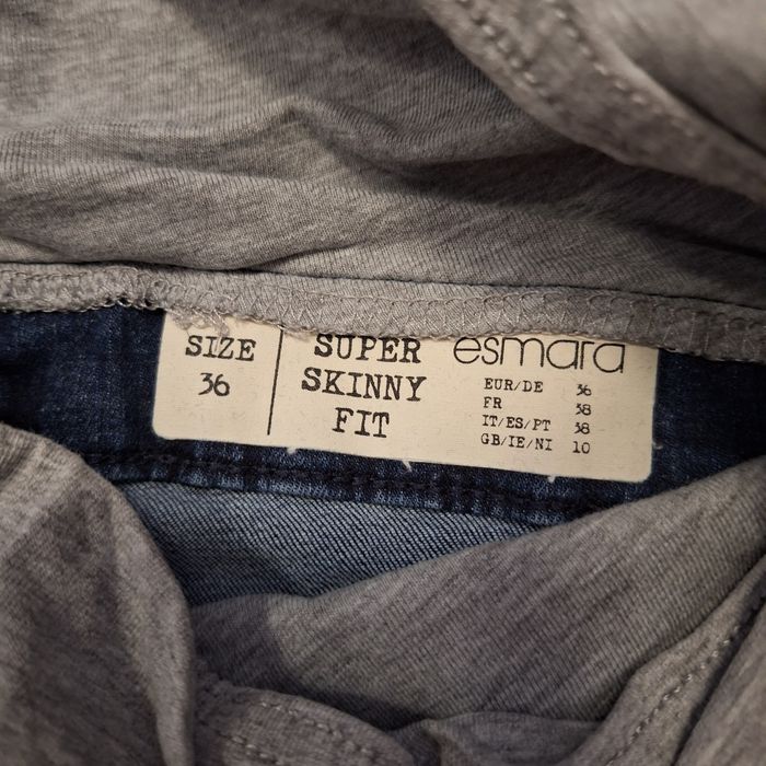 Spodnie, jeansy ciążowe Esmara, zestaw 2 szt. 34/36