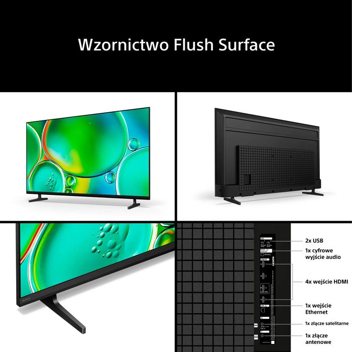 Телевізор Sony BRAVIA 2 II  K-43S25M2 | Direct LED | 4K Ultra HD