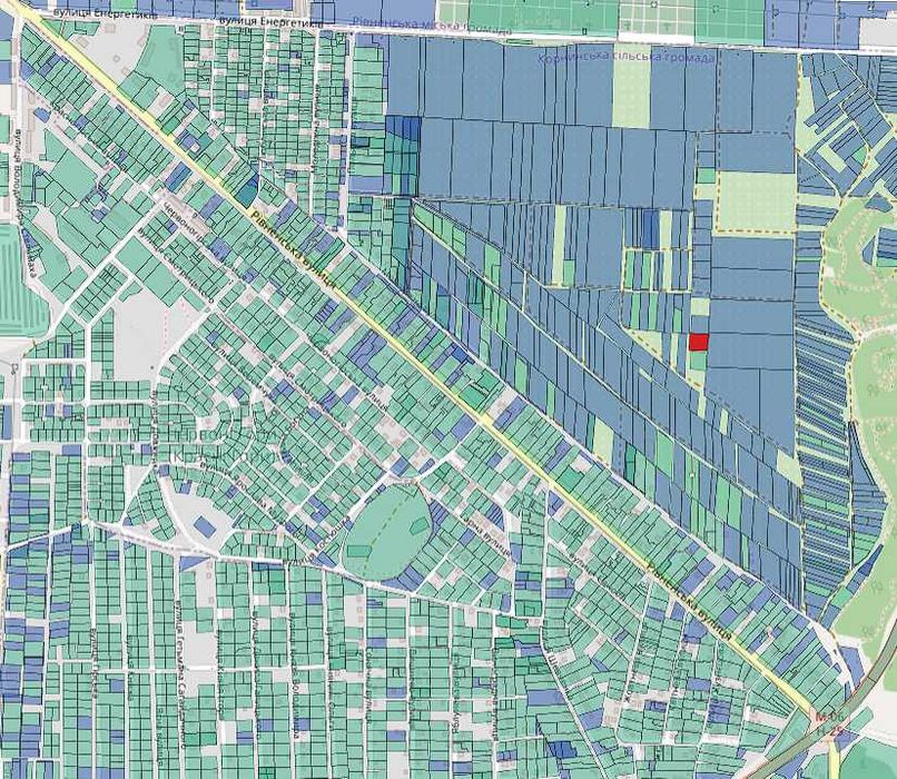Земельна ділянка під забудову