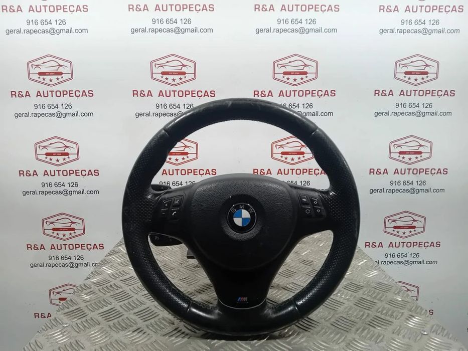 Volante com Airbag BMW PACK M SERIE 3 E90 E91 E92 SERIE 1 E81 E82 E87