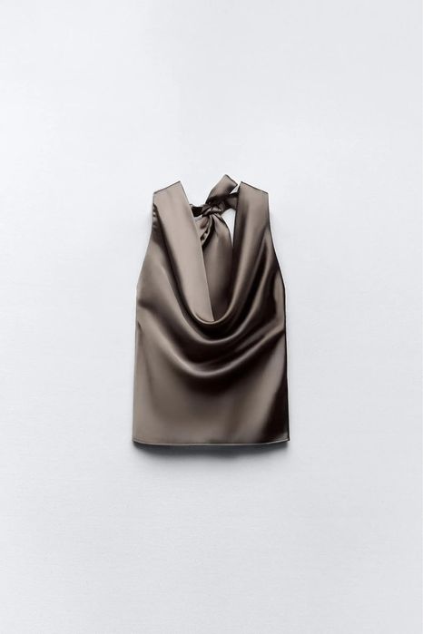 Топ атласний Zara