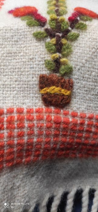 Tapiseria  bieżnik ozdoba Prl