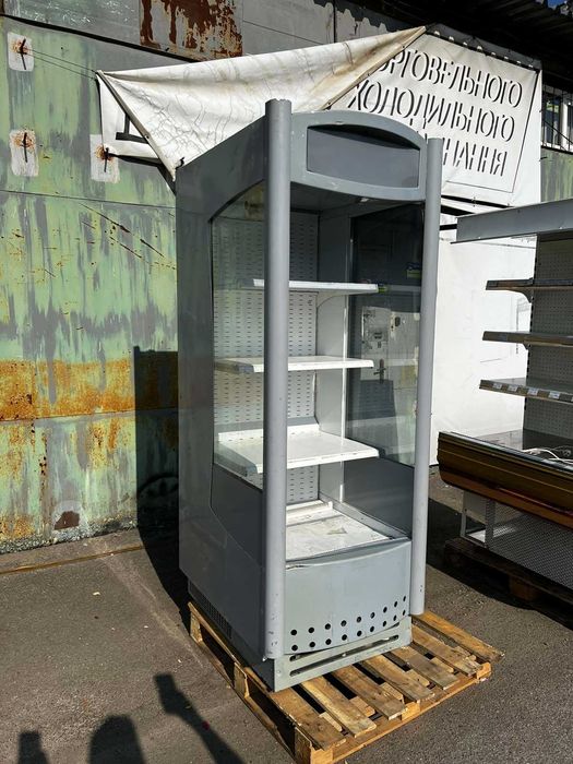 Холодильная горка  Еверест  бу. Регал холодильный 0,8 м. бу