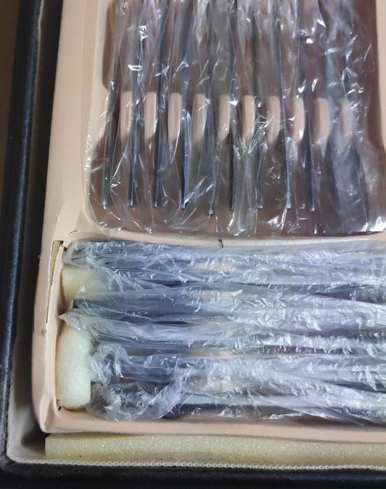 Sztućce połysk 72 el komplet sztućców 12 osób