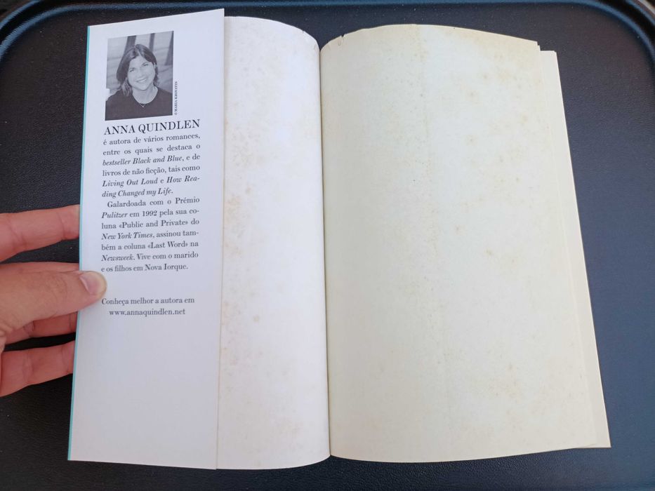 Livro "Até ao Último Medo", Anna Quindlen