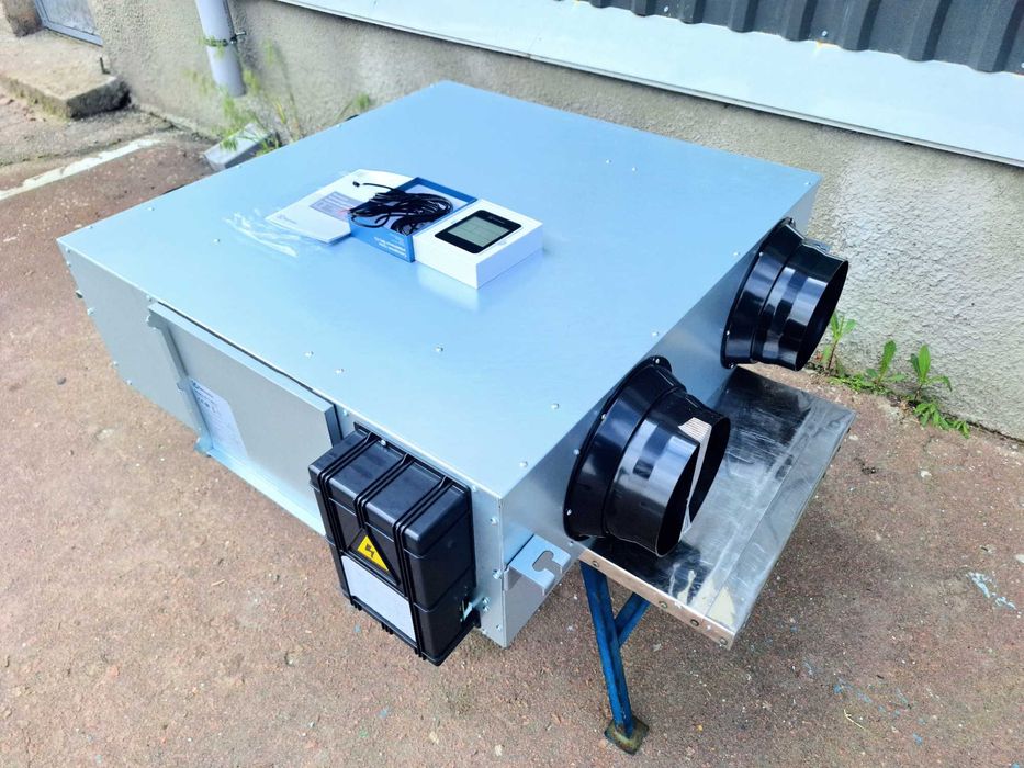 650 м³‼️НОВИЙ Рекуператор / Вентиляційна установка + Автоматика ПВУ