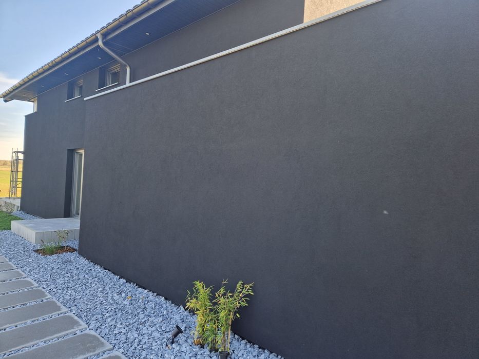 Tynk silikonowy czarny 1,0 baranek