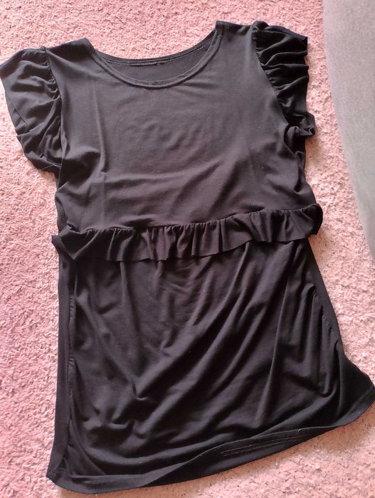 Bluzka ciążowa i do karmienia, M/L wiskoza - idealna na lato, piękna