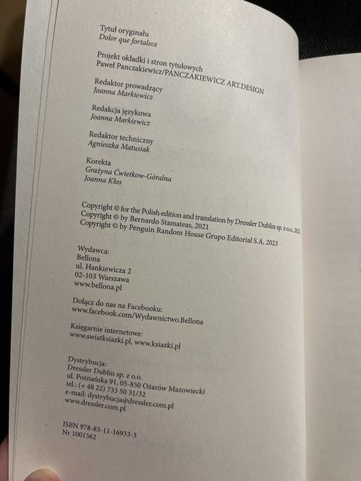 Ból, który wzmacnia Bernardo Stamateas