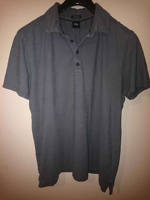 Классное поло HUGO BOSS. Длинноволокнистый хлопок. 50 р