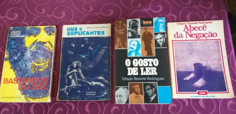 Urbano Tavares Rodrigues: algumas 1.ªs edições
