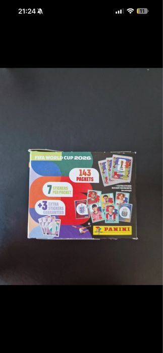 Big box collectorncom +1000 cromos e 3 extra stickers! Selada