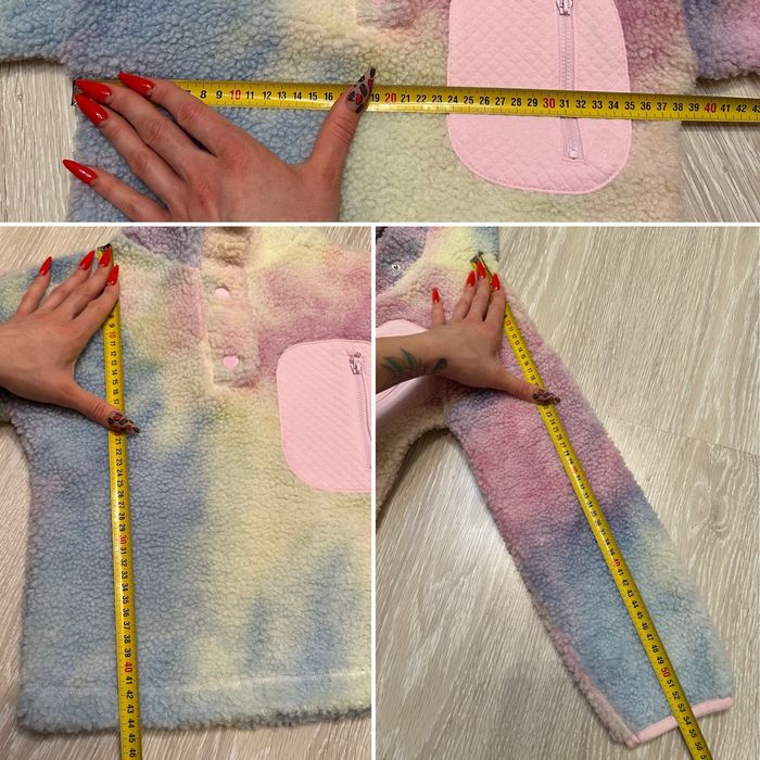 ‼️ кофта Primark 128 7 8 тедді шерпа фліс плюш джинси бермуди палаццо