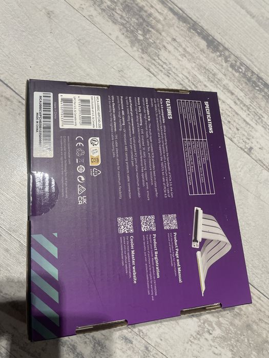 Tasma Cooler Master PCIe 4.0 x16 Riser Kabel 200mm / 300mm | NOWE ZAPLOMBOWANE