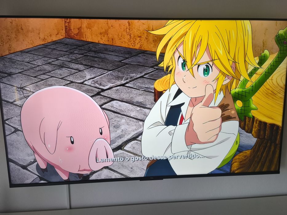Tv TCL 55 com nota fiscal e garantia