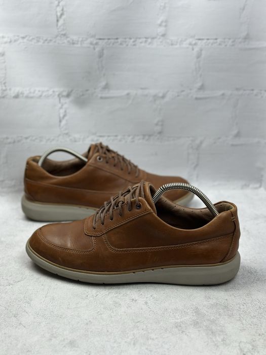 Чоловічі шкіряні кросівки Clarks 44p 28cm