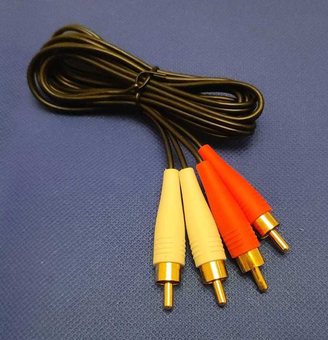 Кабель на два тюльпана переходник