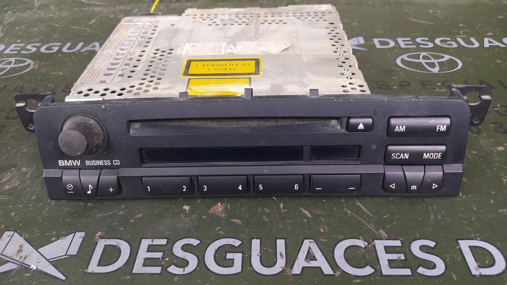 Sistema De Áudio Rádio Cd Bmw Serie 3 Berlina E46