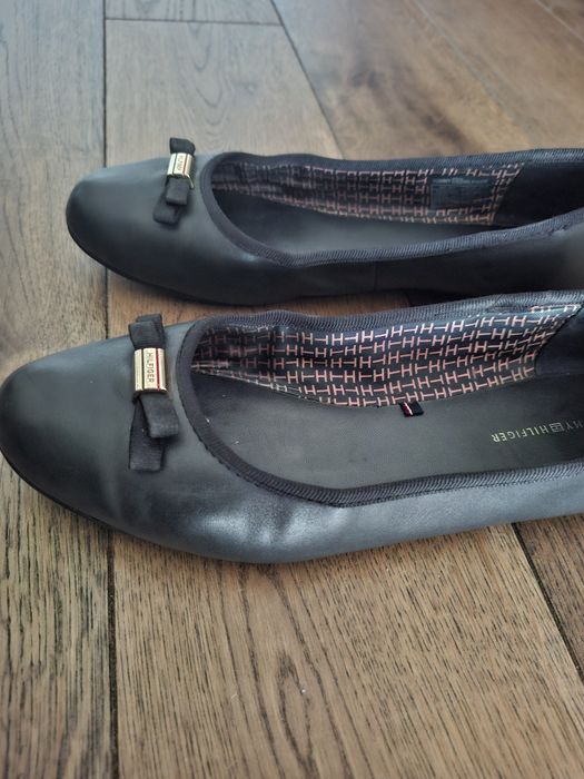 Baleriny  skórzane  Tommy Hilfiger