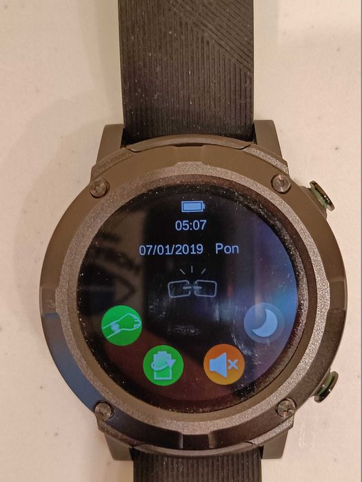 Smartwatch Motus Amoled czarny