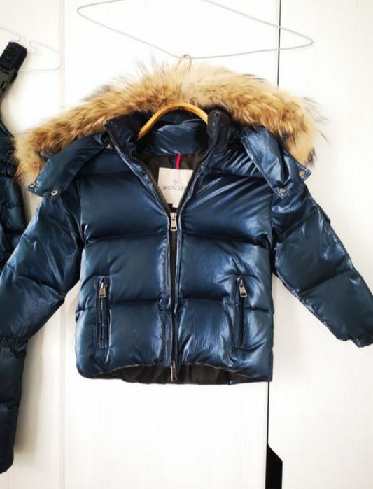 Дитячий зимовий комбінезон Moncler