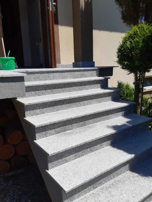 GRANIT Schody granitowe 150x33x2 cm Stopnica kamienna