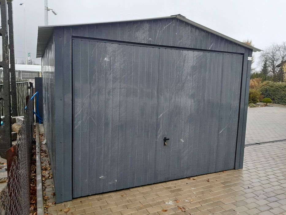 Garaż blaszany blaszak 6x6