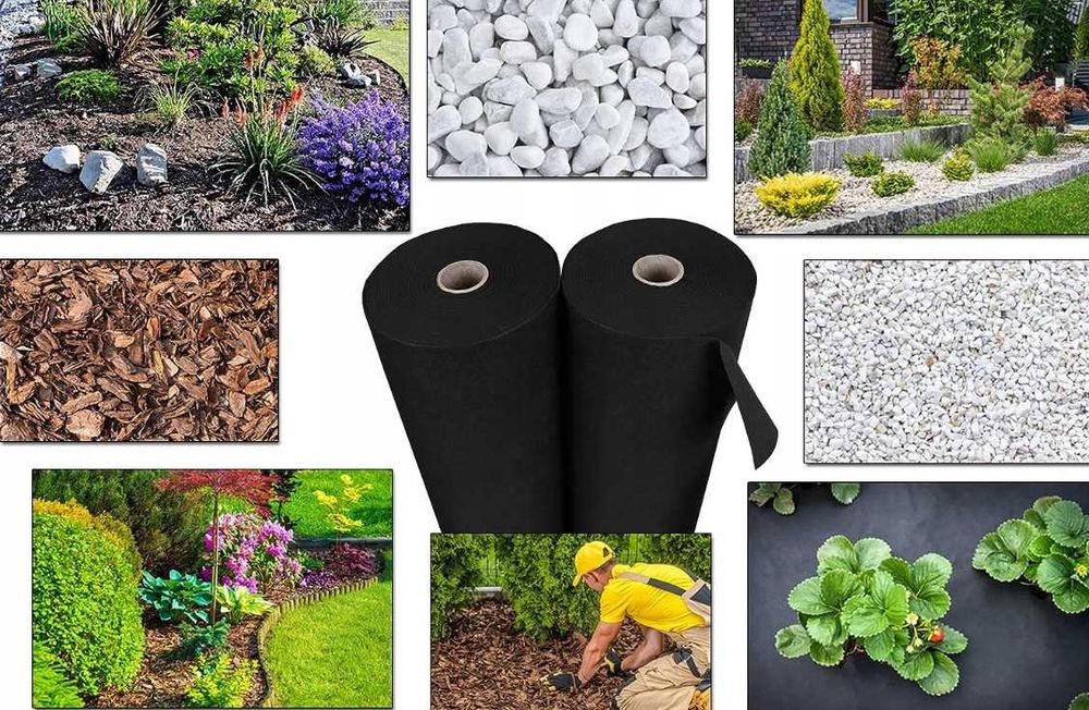 AGROWŁÓKNINA UV P-150 (1,6x10 m) + Kotwice do mocowania (50 szt.)