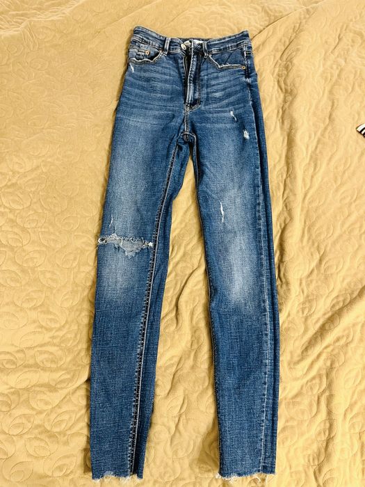 spodnie rurki stradivarius S