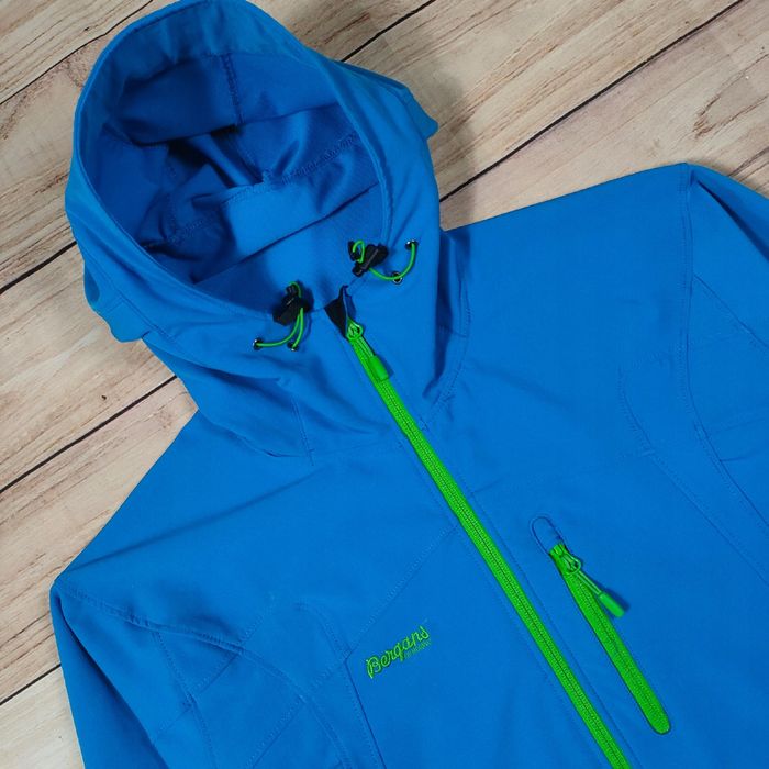 BERGANS Kjerag Kurtka Softshell Męska Logowana r.L