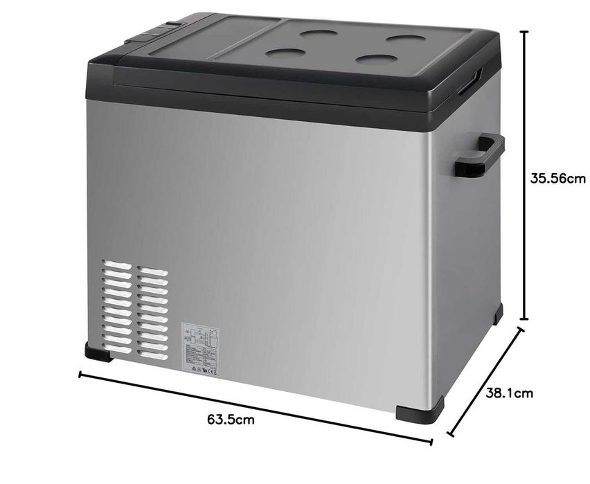 Elektryczna lodówka podróżna z uchwytem,12 V i 240 V,