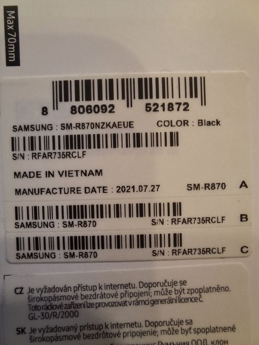 Smartwatch Samsung watch 4