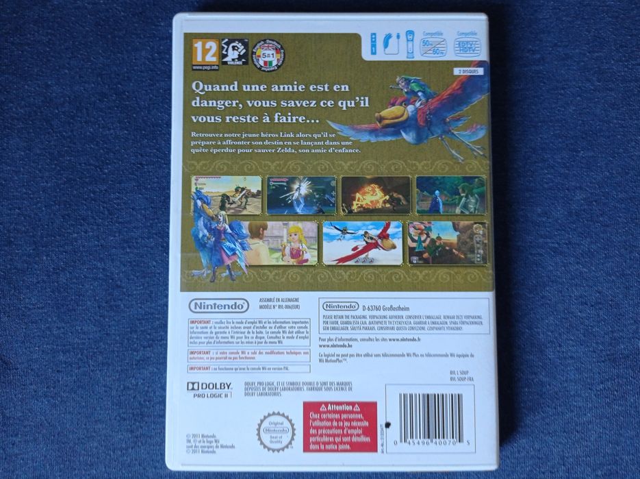 The Legend of Zelda Skyward Sword - Edição Limitada - Wii