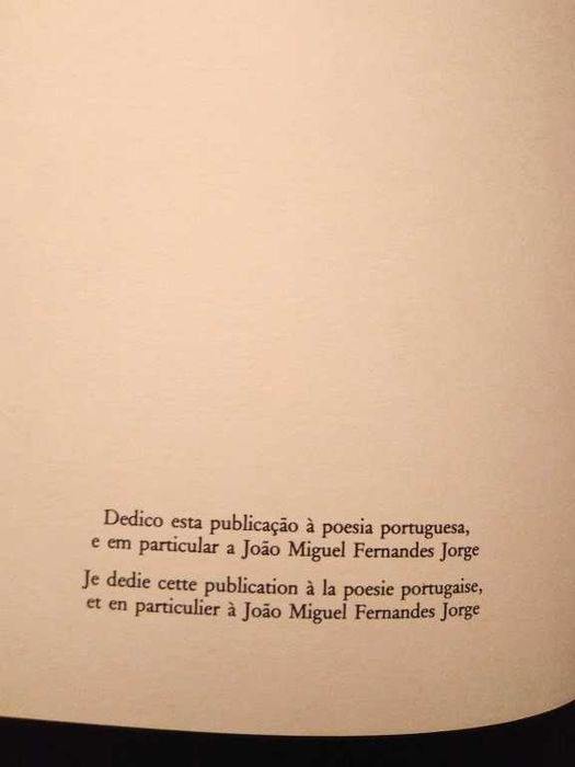 Rocha Pinto - Carta de Lisboa / Lettre de Lisbonne