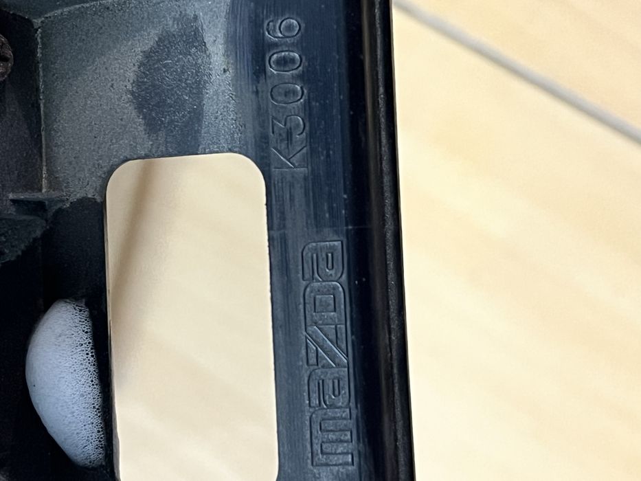 Хром накладка на крышку багажника мазда 6 gj 2012-